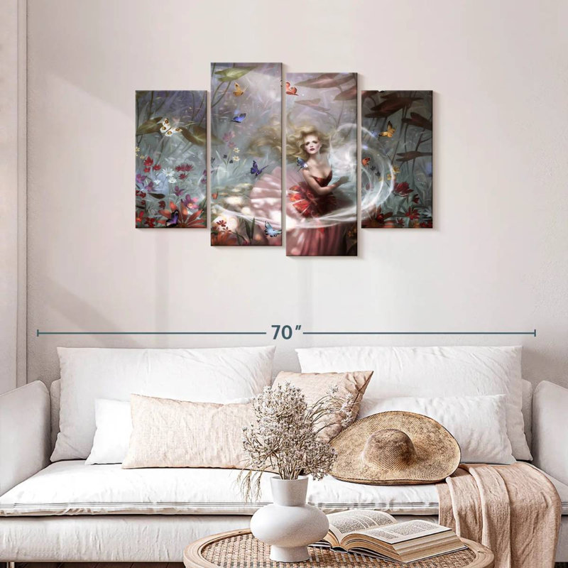 Kelan Make A Wish Fairy, H 27 po x l 43 po