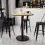 Plateau de table rond en stratifié de 24 po avec base de bar ronde de 18 po Jamey-1870724600-1867976236-1870724603
