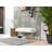 Chiou Suede Shelves Storage Bench