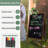 Zupora Yes Freestanding Solid Wood Chalkboard