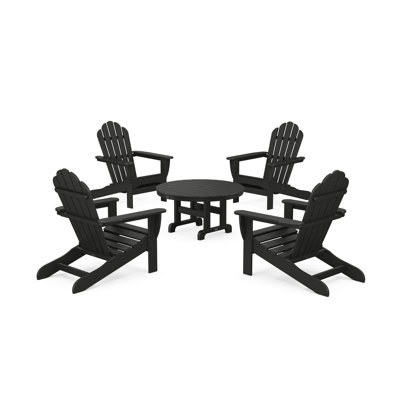 5-Piece Monterey Bay Adirondack Chair Conversation Group by Trex Outdoor