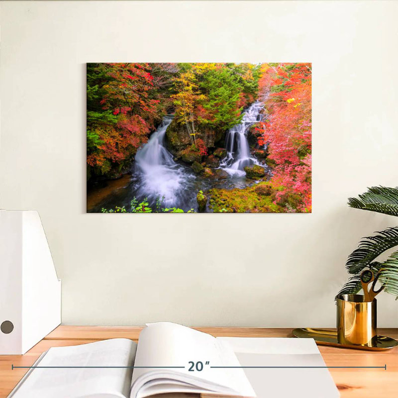 Alvord, automne aux chutes de Ryuzu, H 8 po x l 12 po