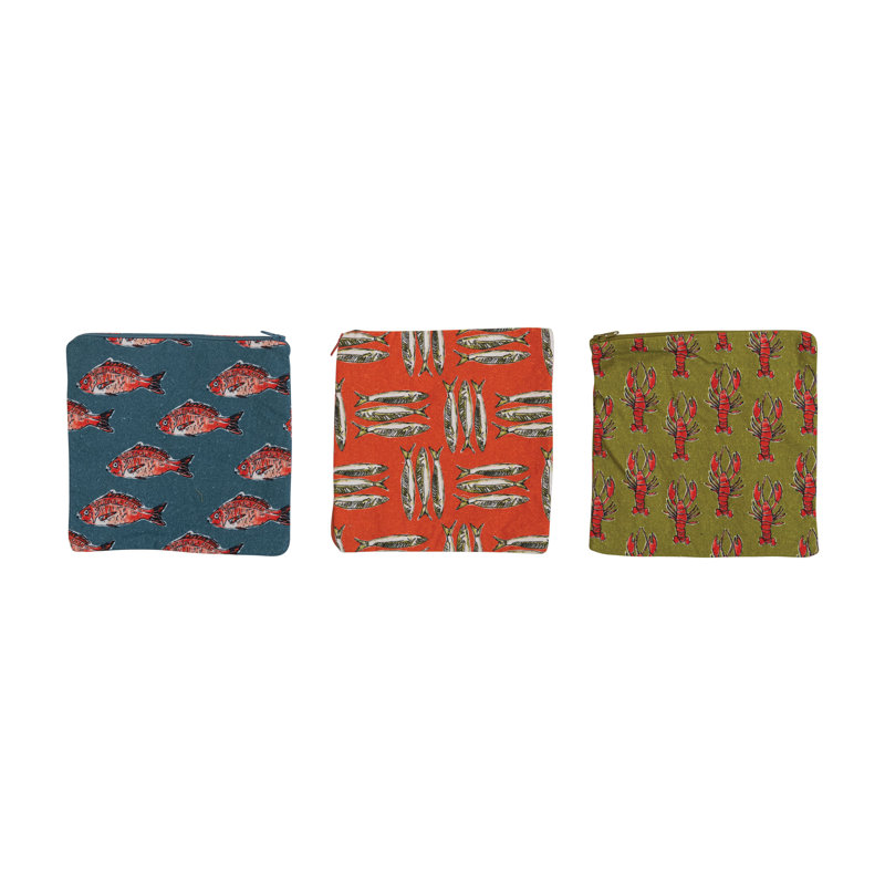 Ensemble de 3 sacs de rangement réutilisables pour aliments Keiper, H 0,5 po x l 7 po x P 7 po