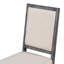 Ensemble de chaises de salle à manger de style rétro avec 4 chaises rembourrées-841317069