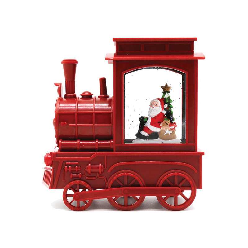 Christmas Transportation Snow Globe