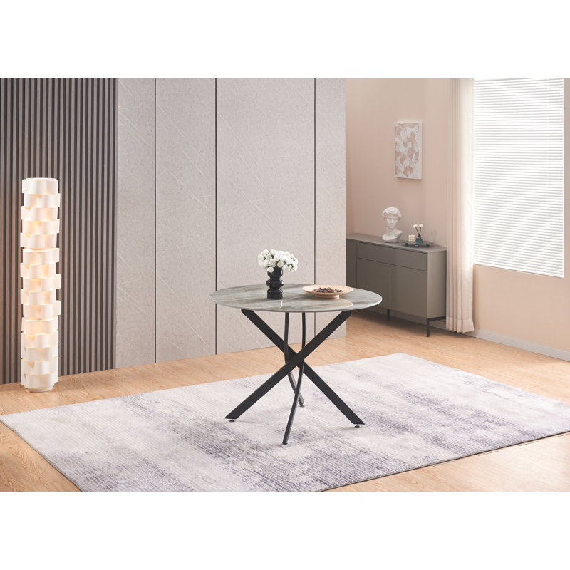 4 - Person Dining Set, Black