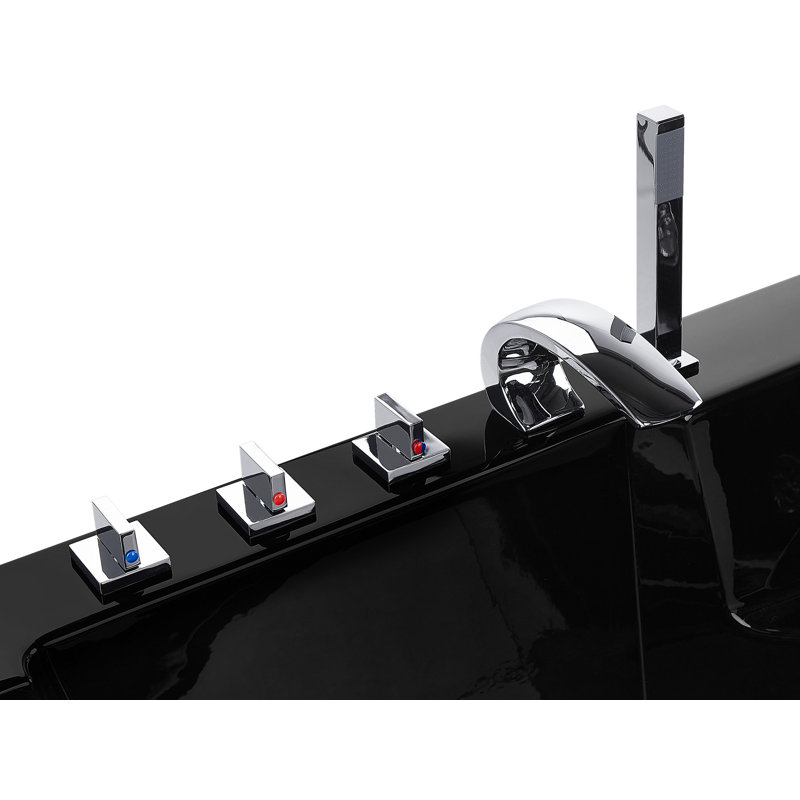 Sistrunk 190mm x 135mm Corner Acrylic Bathtub with Tap