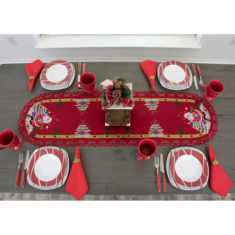 Chemin de table Joswick Santa Claus, 43 po x 16 po