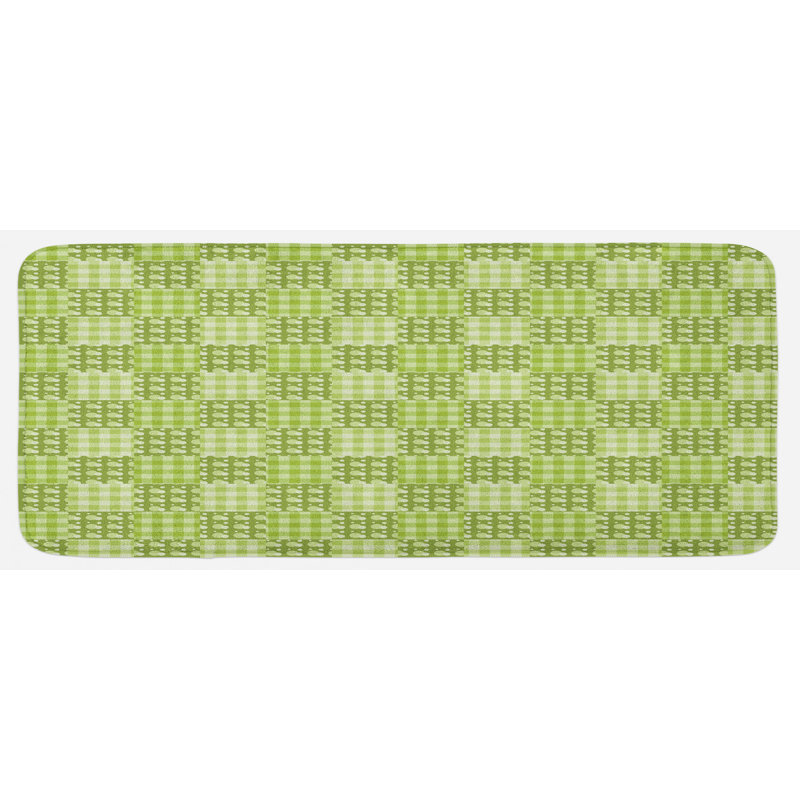 Tapis de cuisine abstrait