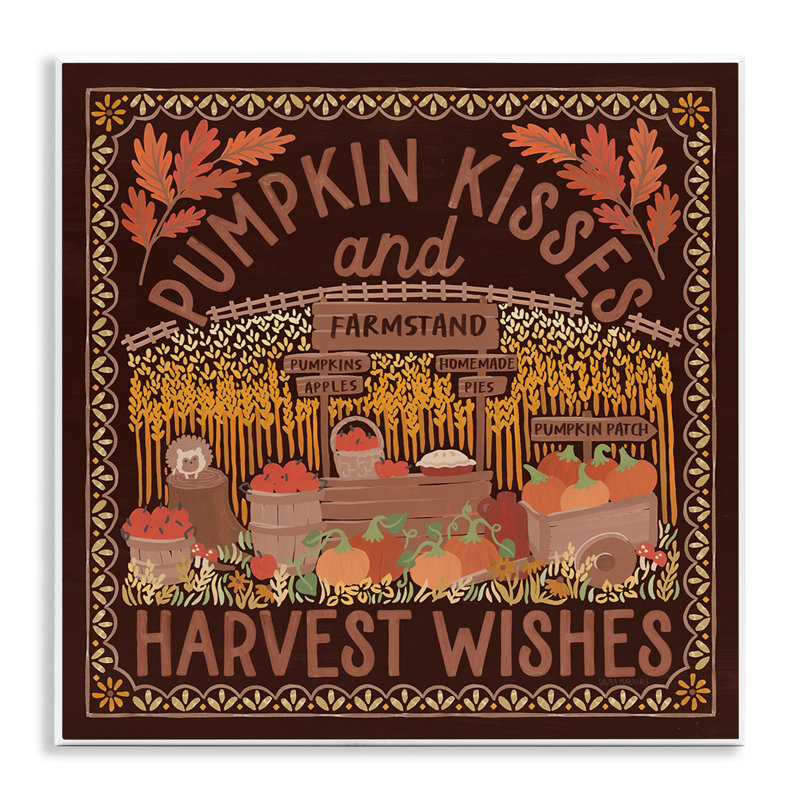 «Autumn Harvest Wishes» par Laura Marshall