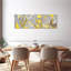 Plantes jaunes, reproduction sur toile-93026174