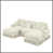 Beige et blanc est en rupture de stock
