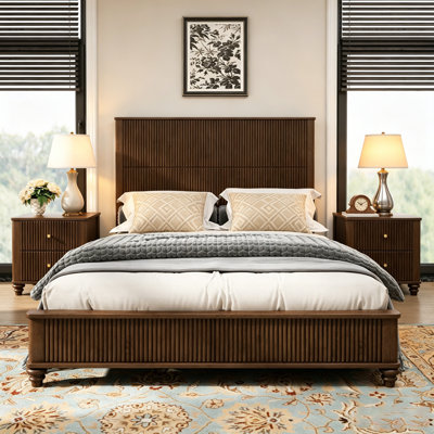 3-Piece Bedroom Set With A Bed And 2 Nightstands