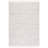 Tohei Hand Woven Wool/Cotton Solid Color Rug in Ivory/Black-1885548920