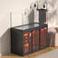 Aquarium 47,24 po de style industriel