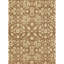 Wool Oriental Area Rug in Chocolate/Fawn-1346851086