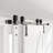 Bypass Double Door Sliding Barn Door Hardware Kit (Not Include Door)-59079385
