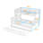 Twin XL over Queen Bunk Bed with Twin Trundle-1689680022