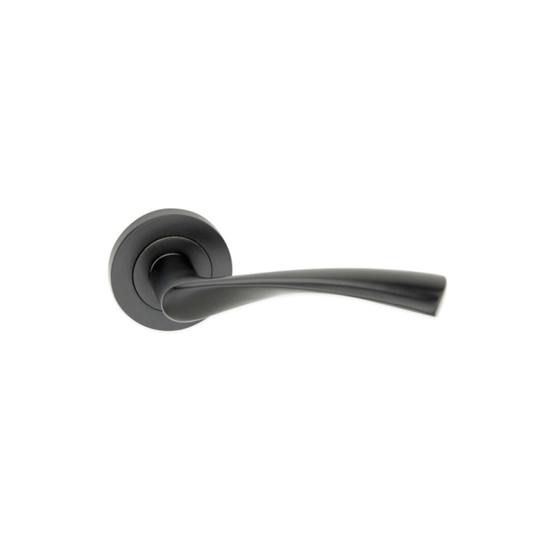 Mercury Lever Door Handle, Black