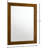 Charlize Wood Flat Wall Mirror-14356004