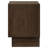 Warm Brown 2-Drawer Nightstand Bedside Table