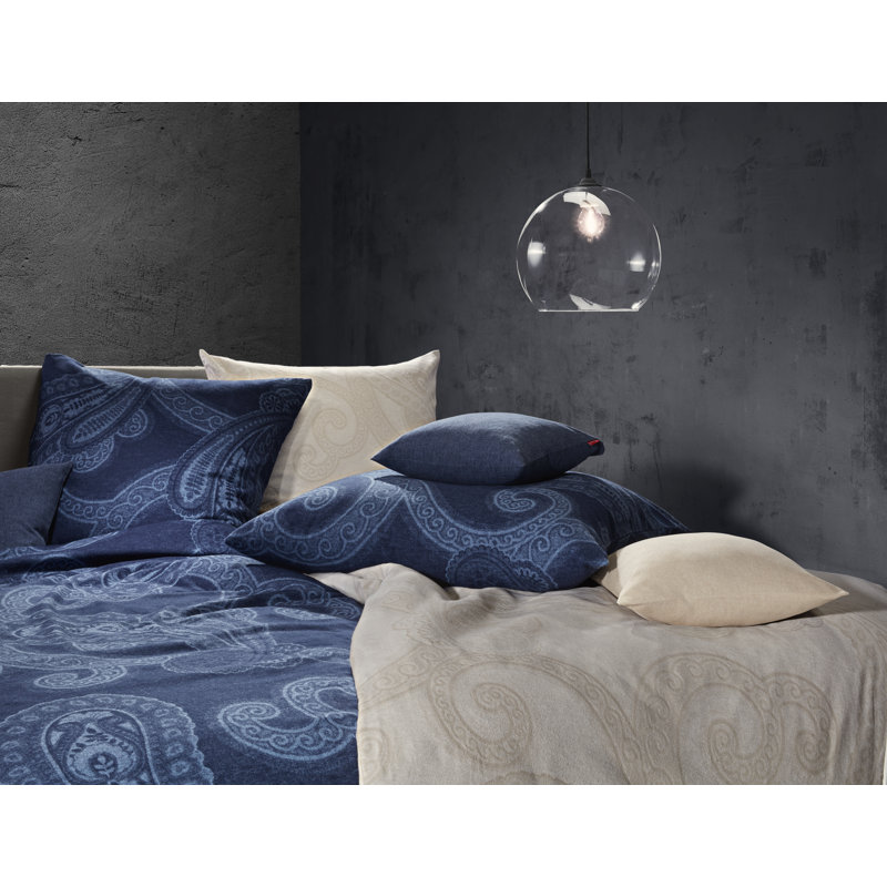 100% Cotton 2 Piece Duvet Cover Set, 200 x 220cm, Almond