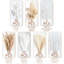 96 bouquets d'herbes de pampas séchées naturelles - Boho Home Decor phrases de fleurs séchées | Arrangements floraux de mariage