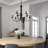 Arunvir 9 - Light Steel Dimmable Tiered Chandelier-865055061