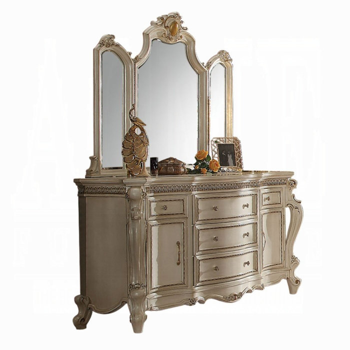 Miroir picard, Blanc