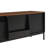 70.8'' Modern TV Stand For Tvs Up To 75 Inches, Entertainment Center With Storage Space, Sliding Doors, Adjustable Shelves And Metal Frame-2040216039