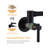 Brass Wall Mounted Two-Handle Pot Filler Kitchen Faucet with Double Joint Swing Arm-69766042