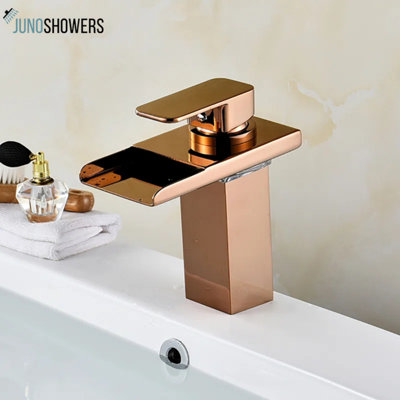 Juno Rozario LED Crane Neck Sink Tap Faucet