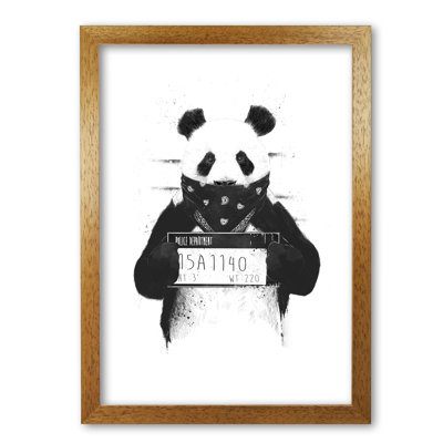 Bad Panda 1 Piece Wall Art