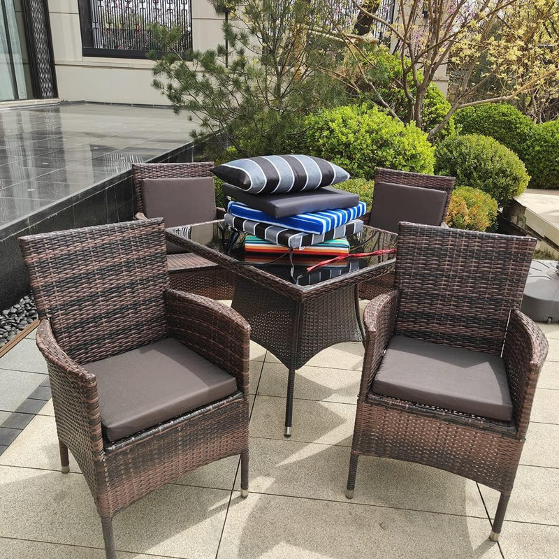 Coussins de patio d'extérieur 17 po x 17 po