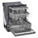 LG 24 in. PrintProof Stainless Steel Front Control Dishwasher with QuadWash, 3rd Rack & Dynamic Dry, 48 dBA