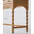 Burlywood Rectangular Solid Wood with 2 drawers desk