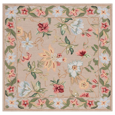 Chelsea Hand Hooked Wool Floral Rug