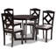 4 - Person Four Leg Dining Set-1562553827