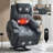 Up To 350 LBS Polyester Power Lift Recliner Chair, Heavy Duty Motion Mechanism With 8-Point Vibration Massage And Lumbar Heating, USB And Type-C Ports, Stainless Steel Cup Holders-2013308053