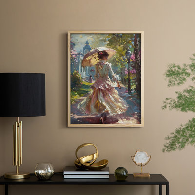 WOMEN Series DCCXVII Framed Print - Solid Wood