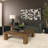 Hewitt Square Smooth Reclaimed Wood Side Table