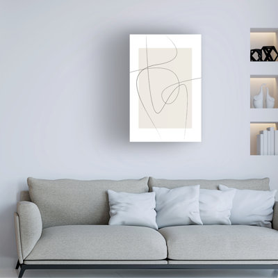 «Bolologia beige», reproduction sur toile