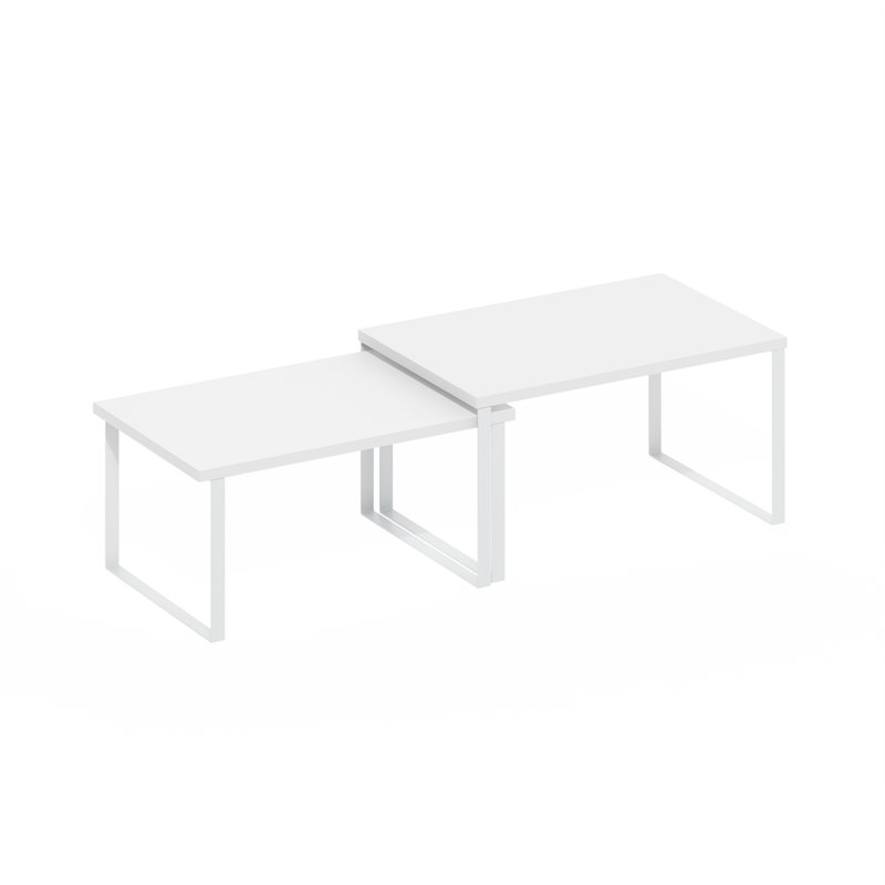 Ensemble de 2 tablettes de comptoir de cuisine extensibles et empilables Ravel, Elizebeth