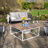 Himanshu Round Douglas Fir Wood Propane Smokeless Fire Pit Table with Hidden Fuel Tank-362575183