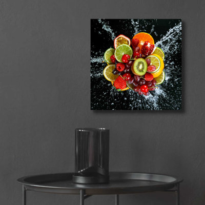 «Latitude Splash III», art mural en verre acrylique Latitude Run®