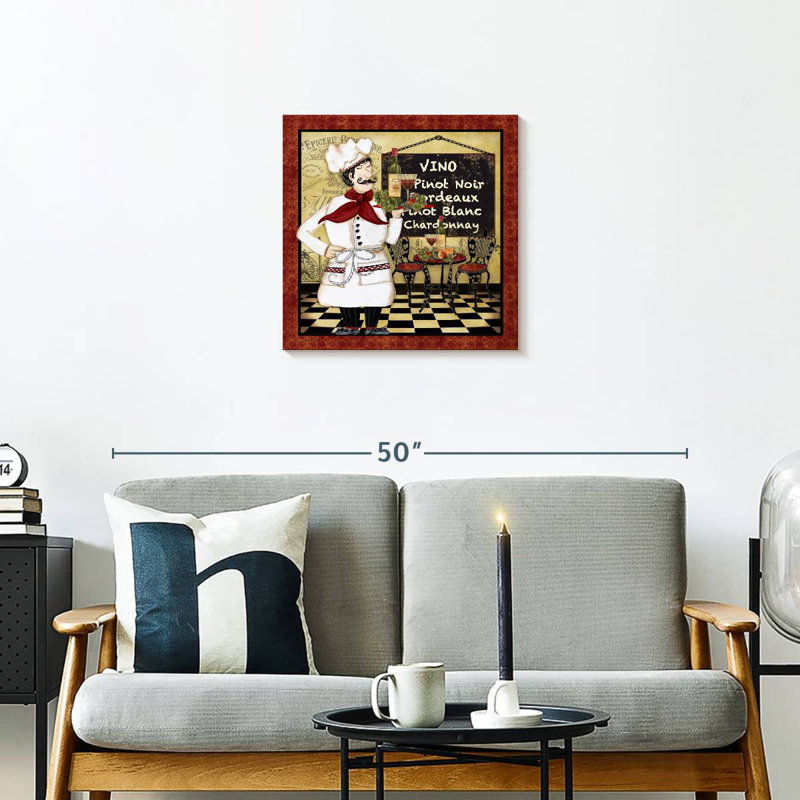 Yarlin Bistro Chef, 20" H x 20" W
