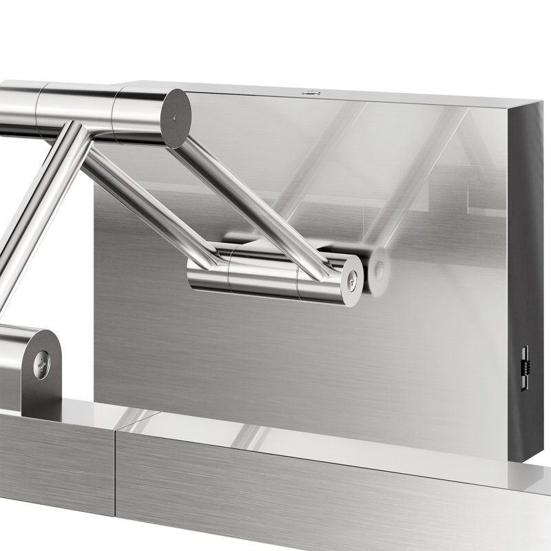 1-Light 36''Bathroom 3CCT Modern LED Vanity Light Fixture with 360° Rotatable Head & Swing Arm, Brushed Nickel