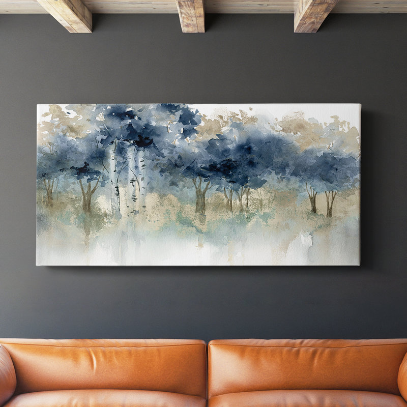 Waters Edge I- Gallery Wrapped Canvas -Ready to Hang, 24" H x 48" W
