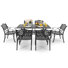 Sheliah 6 - Person Patio Dining Set with Rectangular Table