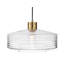 1 - Light Antique Brass Drum Pendant